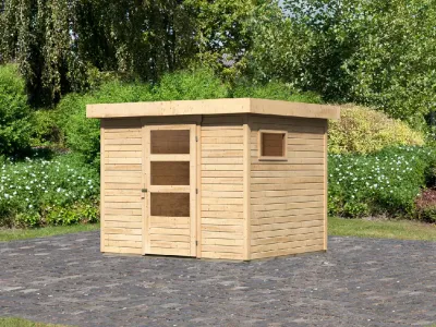 Gartenhaus Bielefeld 1,5 19 mm naturbelassen Produktbild #7