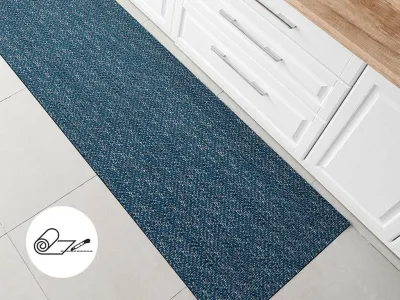 Outdoor-Teppich-Küchenläufer Denim Produktbild #8