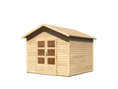 Gartenhaus Talkau 8 28 mm naturbelassen Produktbild #8