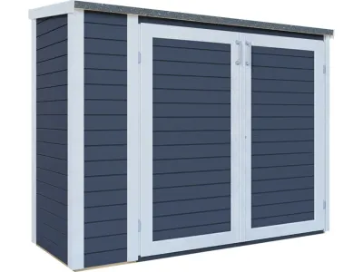 Geräteschrank Mülltonnenbox Multibox 3 14 mm anthrazit Produktbild #7