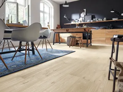 Parkett PD 400 Eiche authentic weiß gekälkt 9003 Landhausdiele Gebürstet Produktbild #2