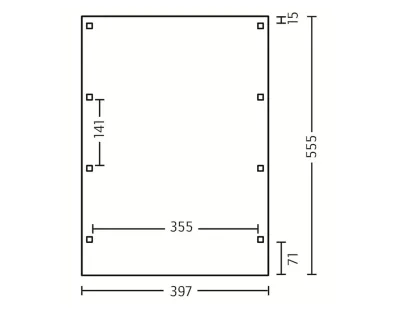 Einzelcarport Friesland Produktbild #8