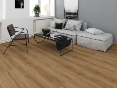 Vinylboden Premium Klickvinyl Eiche Braun Landhausdiele Produktbild #2