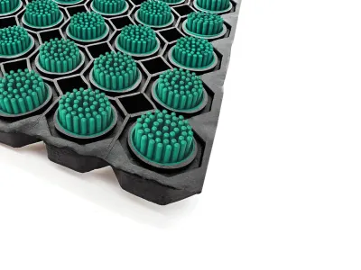 Bürsteneinsätze für Ringgummimatte-Schwerlast 23 mm Produktbild #5