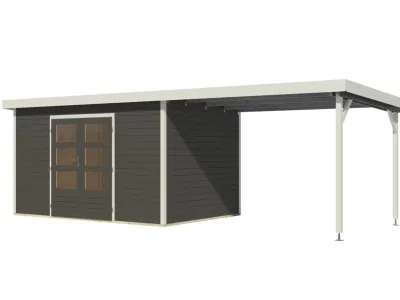 Gartenhaus Pluto 7 28 mm Produktbild #9