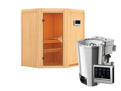 Sauna Systemsauna Tonja inkl. Plug & Play Bio-Ofen externe Steuerung Produktbild #4
