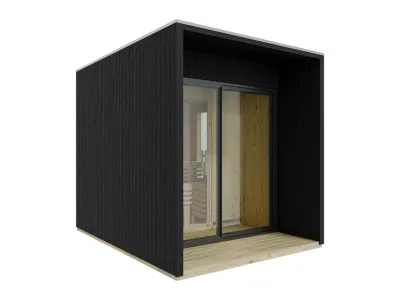 Saunahaus Eudora 1 73 mm schwarz Produktbild #6