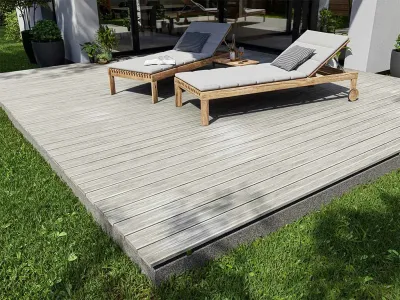 Terrassendiele BPC Weiß Produktbild #2