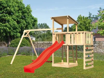 Spielturm Anna naturbelassen mit Varianten Produktbild #1