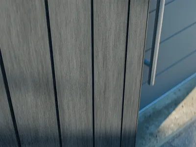 WPC Wandverkleidung Standard Silver Grey coextrudiert Produktbild #4