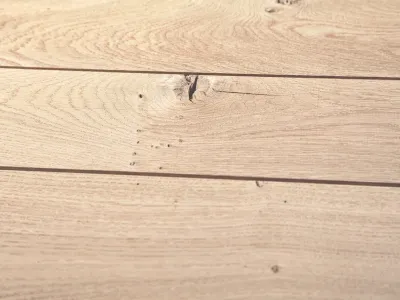 Massivholzdiele Eiche RM glatt naturbelassen Produktbild #4