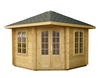 Pavillon Melanie 9,6 m² naturbelassen Produktbild #2