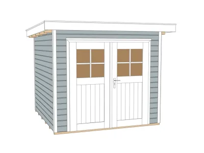 Gerätehaus 227 Gr. 2 21 mm grau Produktbild #3