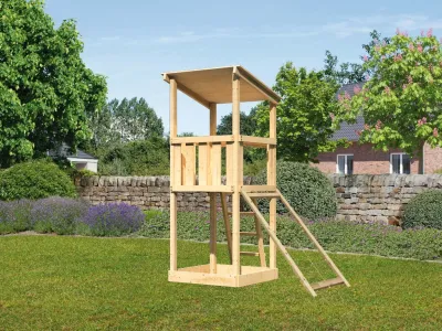 Spielturm Anna naturbelassen mit Varianten Produktbild #1