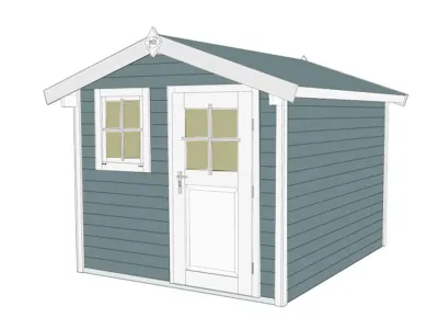 Gartenhaus 123 Gr. 5, grau Produktbild #3
