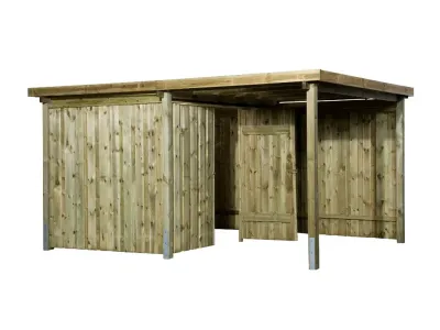 Gerätehaus Lagerhaus 607 Variante 1 KDI Produktbild #2