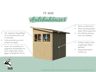 Gartenhaus Görlitz  Produktbild #6