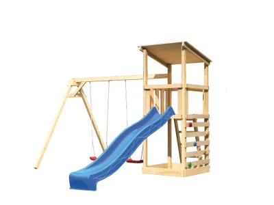 Spielturm Anna naturbelassen mit Varianten Produktbild #9