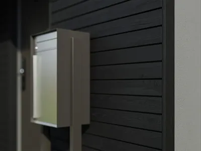 Fassadenverkleidung Rhombusleiste Thermokiefer Produktbild #5