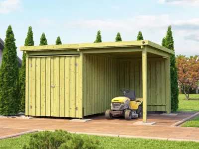 Gerätehaus Lagerhaus 607 Variante 1 KDI Produktbild #1