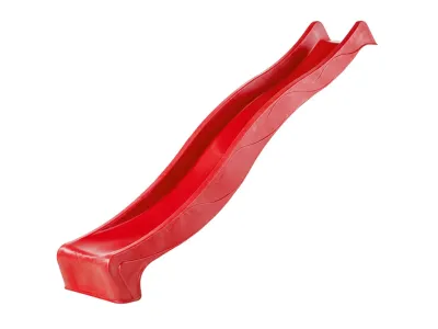 Stelzenhaus Benjamin terragrau inkl. Rutsche rot Produktbild #3