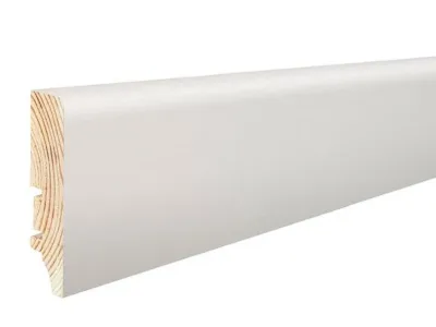 Sockelleiste Weiß P6P foliert Produktbild #1