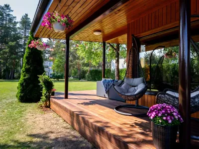 Terrassendiele D31 Thermo-Esche - rechtwinklig gekappt Produktbild #4