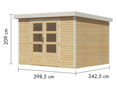 Gartenhaus Jupiter 5 19 mm Produktbild #4