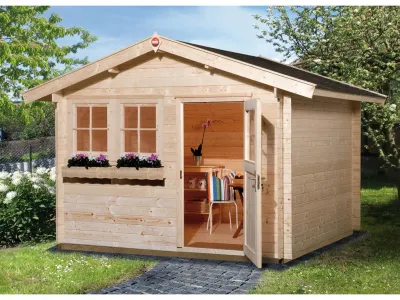 Gartenhaus 139 Gr. 1 45 mm naturbelassen Produktbild #1