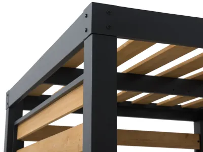 Stahl-Pergola MARAO – 191 cm x 313 cm Produktbild #5