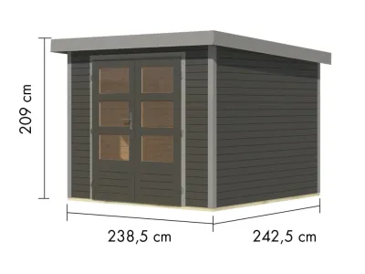 Gartenhaus Jupiter 3,5 19 mm Produktbild #2