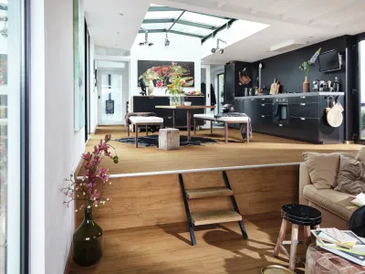 Designboden DD 400 flex Golden Oak 6999 Landhausdiele Produktbild #3