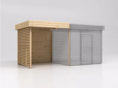 Anbaudach 2 264 cm für Ivar, Livo 1, Livo 2 Produktbild #1