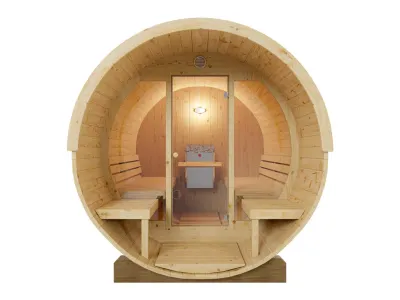 Saunafass Ellipso 2 natur Produktbild #2