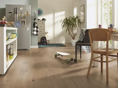 Holzboden Natureflex HD 100 Eiche authentic greige pure 20018 Landhausdiele Produktbild #4