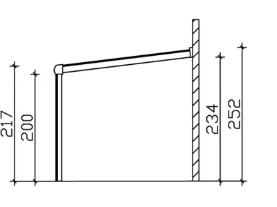 Terrassenüberdachung Genua Aluminium Produktbild #5