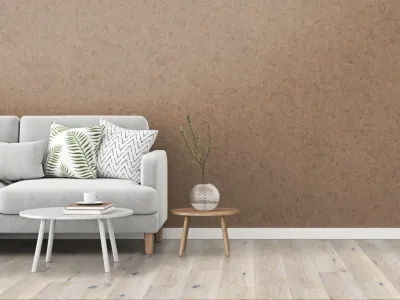Kork Wandfliese WABI Sahara mit CORKGUARD-Oberfläche Produktbild #1