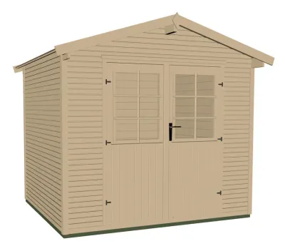 Gartenhaus 218 Gr. 2 28 mm natur DT Produktbild #3