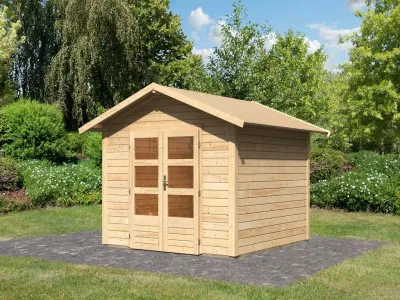 Gartenhaus Talkau 6 28 mm naturbelassen Produktbild #9