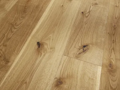 Parkett Eiche Rustikal gebürstet Basic 11-5 Landhausdiele Produktbild #2