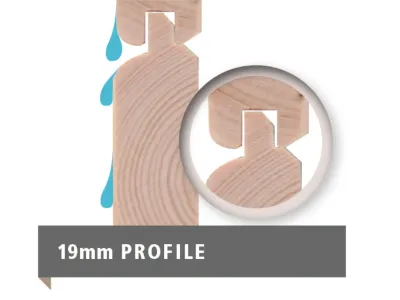 Stelzenhaus Benjamin SET 19 mm naturbelassen inkl. Rutsche rot und mehr Produktbild #8