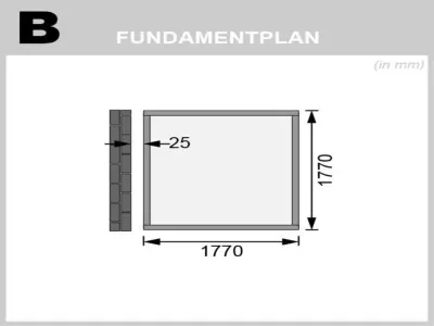 Gerätehaus Ahnlehnhaus Wandlitz 2 19 mm terragrau Produktbild #7
