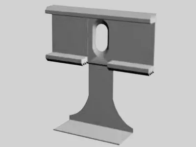 Sockelleisten-Clip für Profile 20 x 45 mm, 20 x 60 mm, 10 x 58 mm Produktbild #1