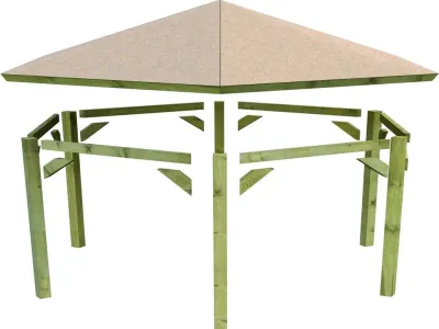 Pavillon Lissabon kesseldruckimprägniert Produktbild #8