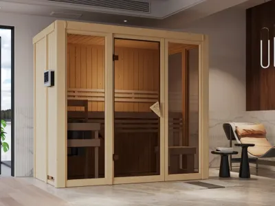 Karibu Elementsauna 68mm Irava 2 Produktbild #1