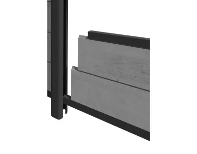Pfosten mit Montageanker SYSTEM WPC-ALU Basic zum Aufschrauben Produktbild #3