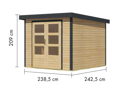 Gartenhaus Jupiter 3,5 19 mm Produktbild #5