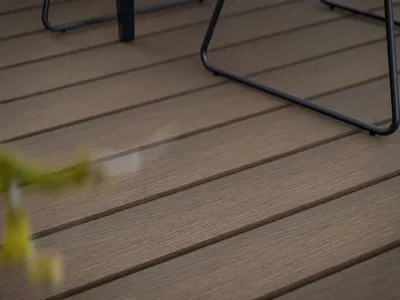 Terrassendielen WPC Premium dunkelbraun Produktbild #4