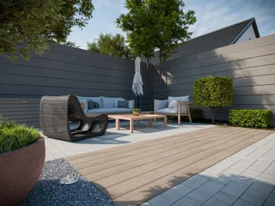 Terrassendiele BPC Beige Produktbild #1
