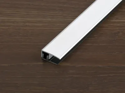 Abschlussprofil PROVARIOclip Universal Aluminium eloxiert Silber Produktbild #1